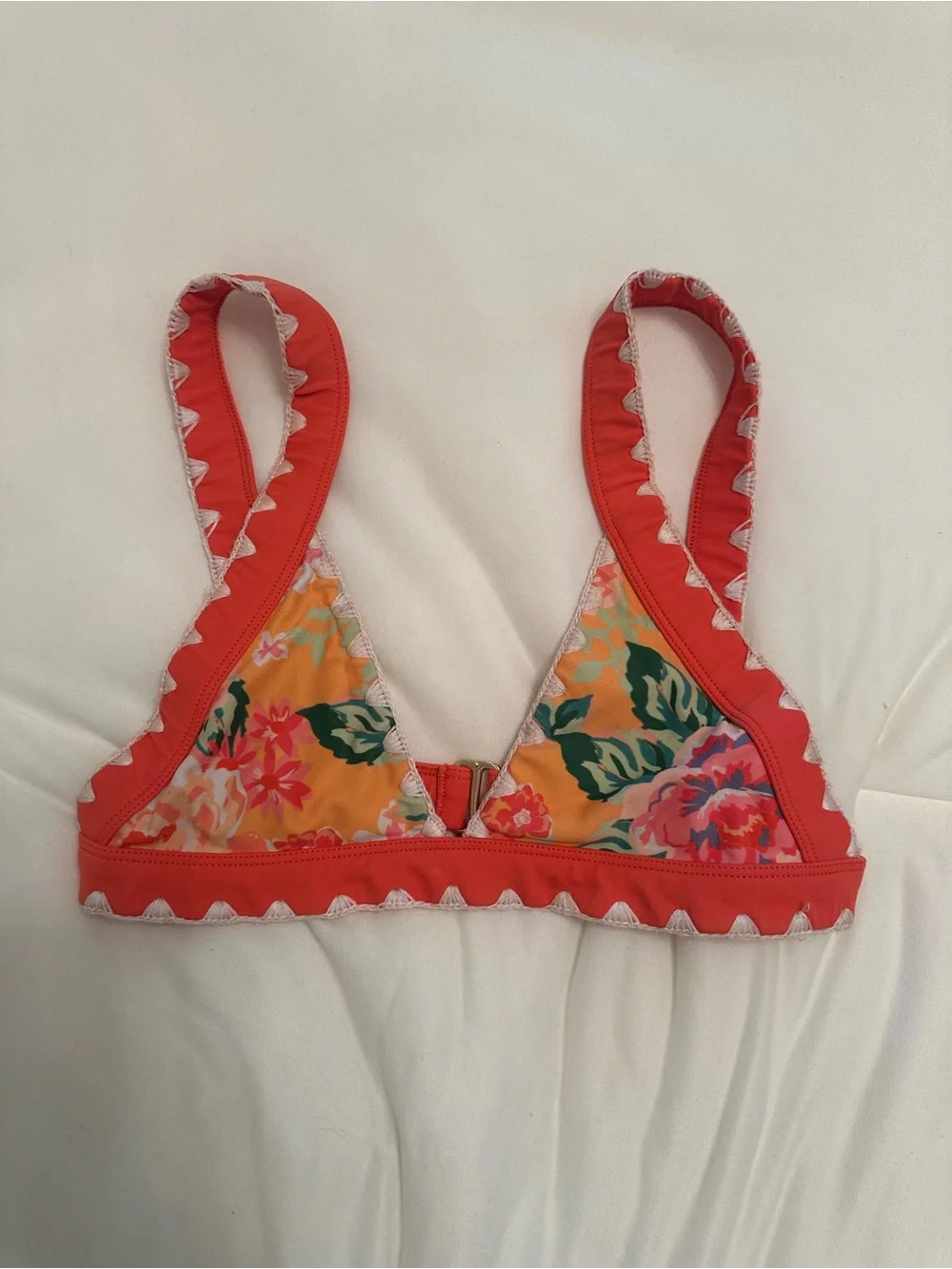 Lovers and Friends Adrift Top in Tangerine Floral - Picture 5 of 8